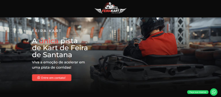 A única pista de Kart de Feira de Santana
