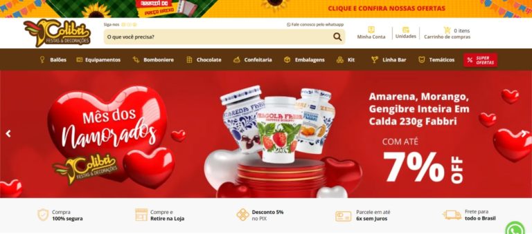 Colibri Festas e Decorações – Loja de Artigos Para Festas