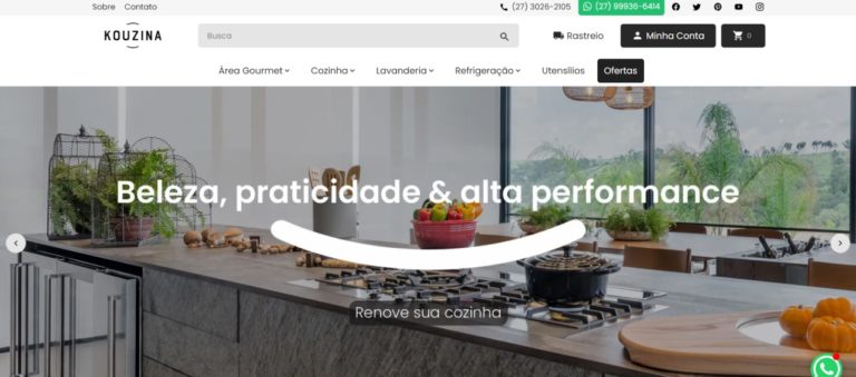 Kouzina Club – Loja de Eletrodomésticos Premium